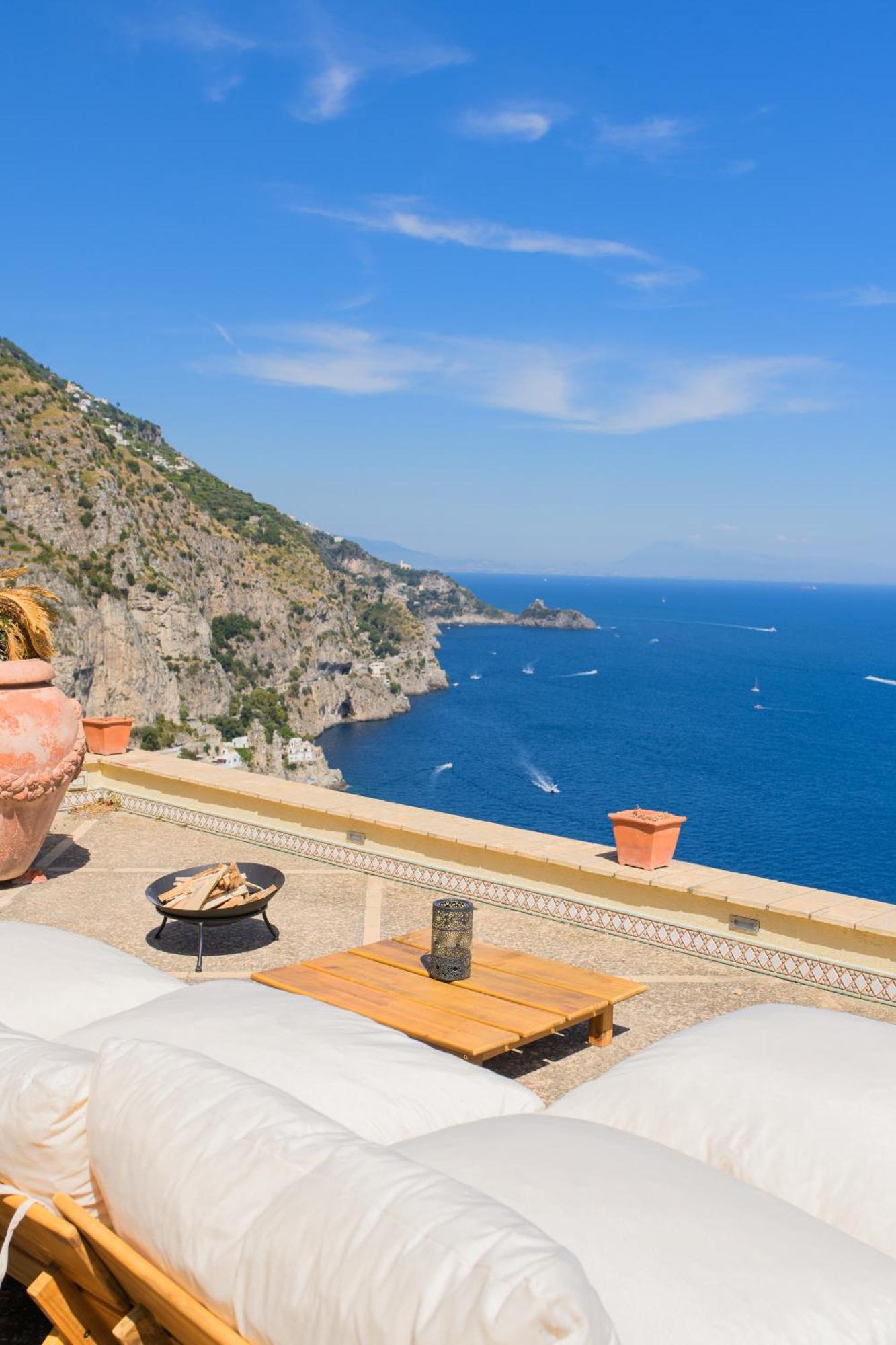 Villa Cristina-No Steps-Amalfi Coast Views -Near Attractions-Hot Tube Praiano Exterior foto