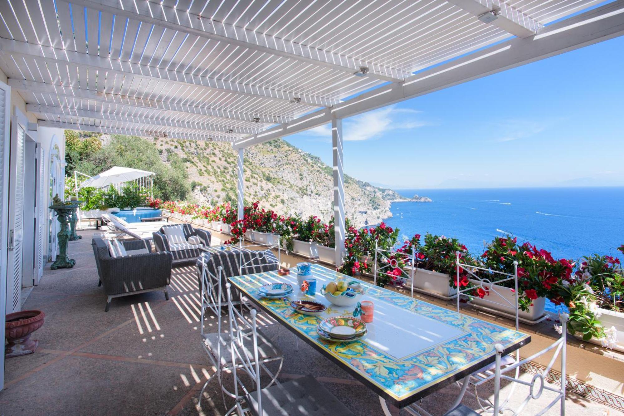 Villa Cristina-No Steps-Amalfi Coast Views -Near Attractions-Hot Tube Praiano Exterior foto